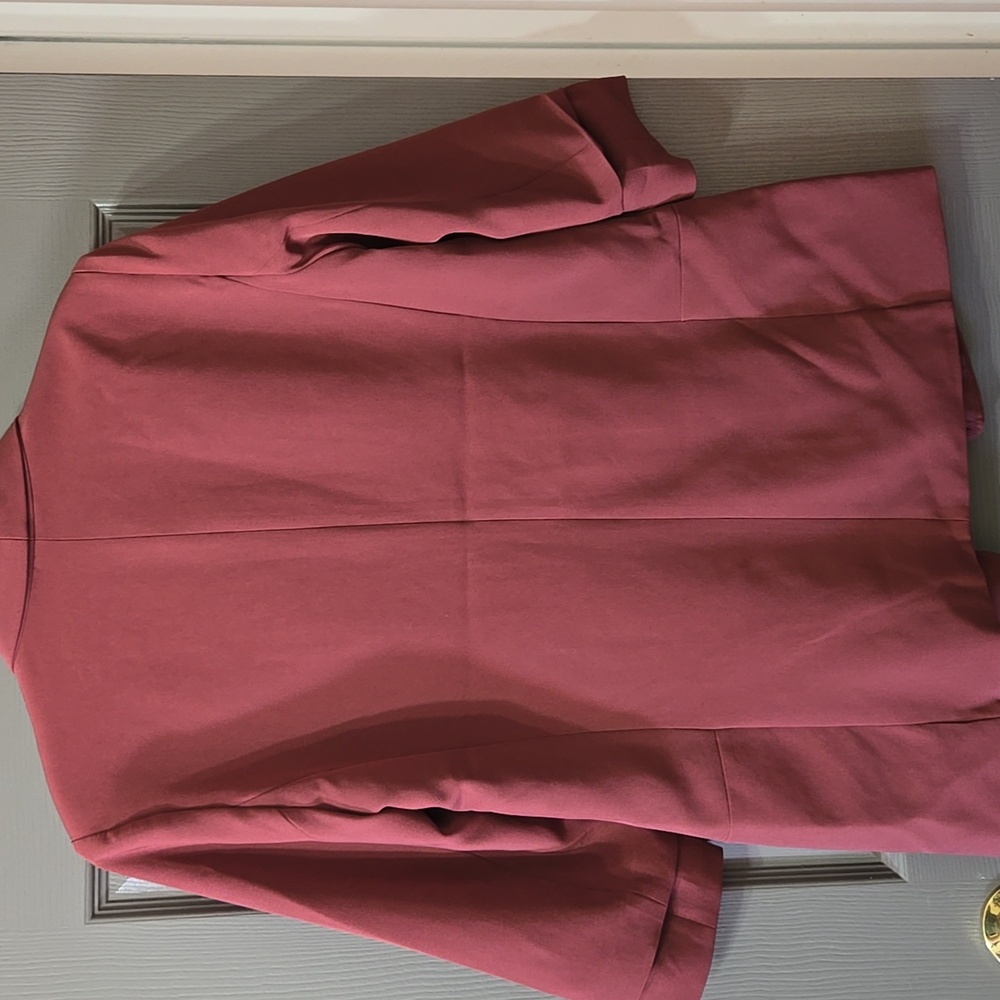 Women's Brick colored Blazer - Picture 3 of 6